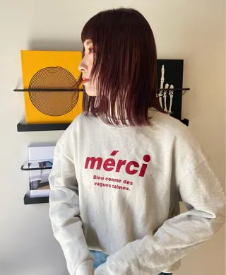 ミディアム カラー 丹治 一輝ボブ/ショートのヘアスタイル