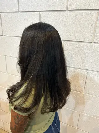 ロング 相澤 拳のヘアスタイル