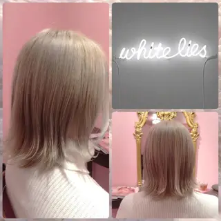 ショート カラー ILu.所属・櫻井 愛弓のヘアスタイル