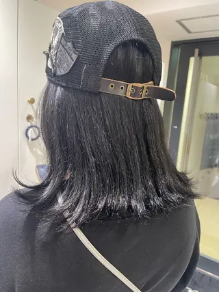 ミディアム カラー モデル募集中🍤 清水 美陽のヘアスタイル