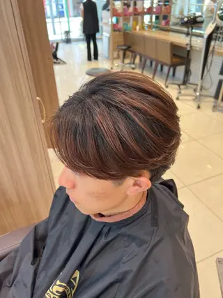 メンズ SENA 再現性 パーマと縮毛矯正のヘアスタイル