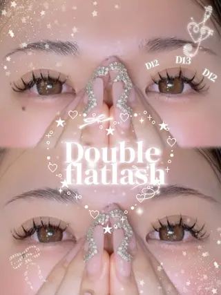 マツエク・マツパ VB KOTOHAのマツエク・マツパデザイン