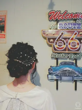 セミロング ヘアセット/髪質改善 /カラー/TADOのヘアスタイル