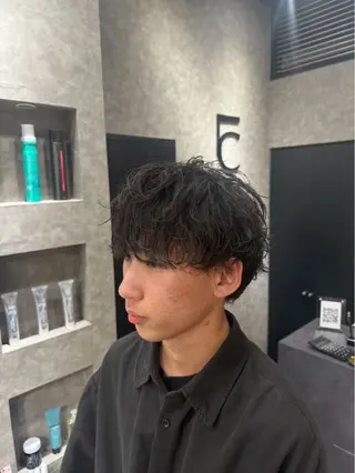 メンズ Hair Salon LUCEY所属・メンズパーマ/カラ ー/川越/成田最のヘアスタイル