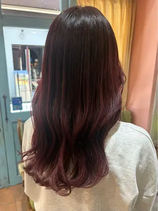 ミディアム なぎさ 心斎橋美容室のヘアスタイル