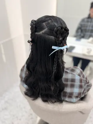ロング ヘアアレンジ 新井 凪のヘアスタイル
