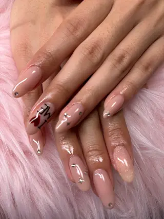 ネイル rukianail 新里のネイルデザイン