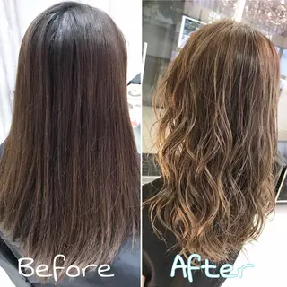 ロング 柿沼  洸太のヘアスタイル