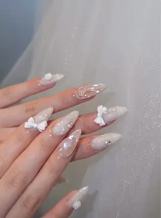 ネイル flower nail salon所属・あや✨🌸長さだし カワイイ系ピンク専門のネイルデザイン