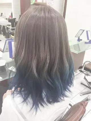 ミディアム カラー 🌙透明感カラー/ 丁寧施術|松本のヘアスタイル