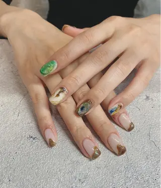 ネイル 𝑺 𝒏𝒂𝒊𝒍✳︎のネイルデザイン