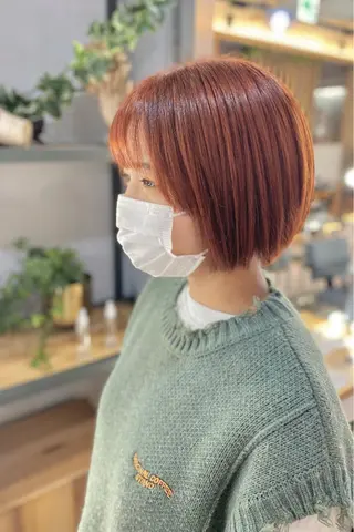 ショート カラー 菊地 紗矢のヘアスタイル