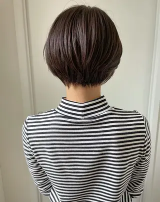 ショート 森田遥奈/透明感カラ ー/似合わせカットのヘアスタイル