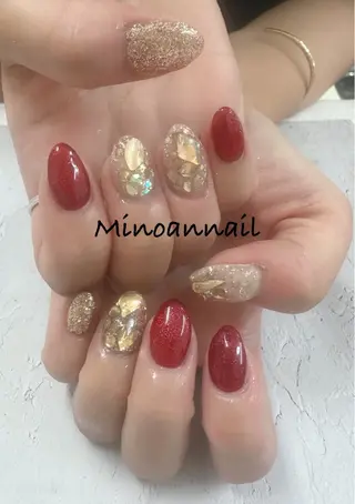 ネイル 美ノ庵ネイルサロン メトロポリタン前店のネイルデザイン