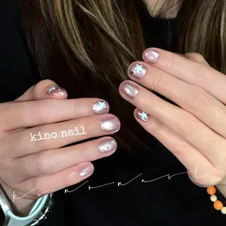 ショート カラー LI XINLUのネイルデザイン