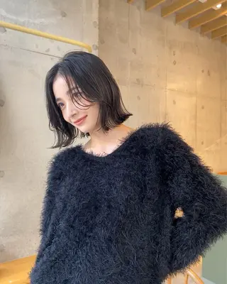 ミディアム sand clear所属・戸森 manakaのヘアスタイル