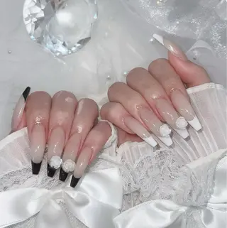 ロング Aila Nail ShinOkubo所属・Aila Nail ShinOkuboのネイルデザイン