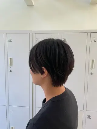 ショート 奥村 悠菜のヘアスタイル