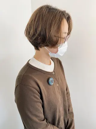 ショート ショート/ボブ /パーマ🌿柏原良亮のヘアスタイル