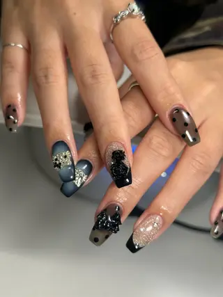 ネイル Nail Salon L'arc所属・💊大阪/心斎橋 moni🧠のネイルデザイン