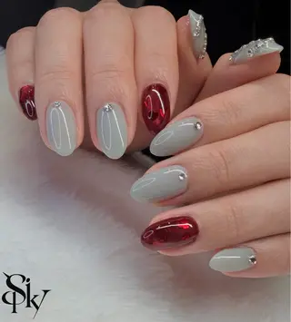 ネイル Spiky とうげ ふうかのネイルデザイン