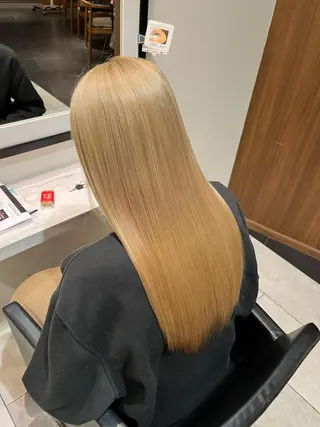 ロング 中原 優美のヘアスタイル