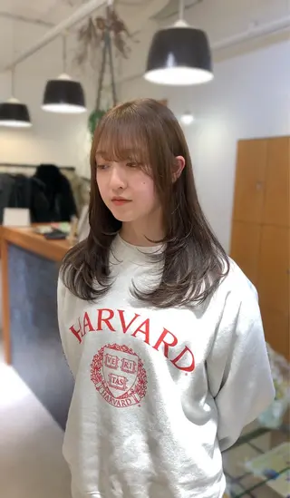 ロング MEGULI所属・新田 琴美/ 透明感/レイヤーのヘアスタイル