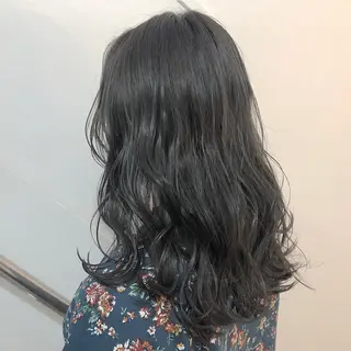 セミロング CLUTCH天王寺 西藤遥河のヘアスタイル