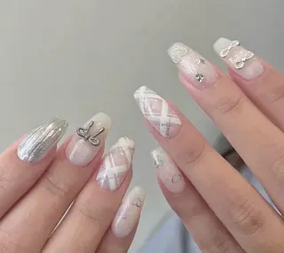 ネイル By moonネイル 🌷ワンホン/韓国風のネイルデザイン