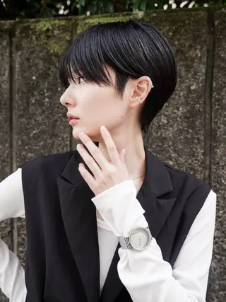 ショート 祝田 巳幸のヘアスタイル