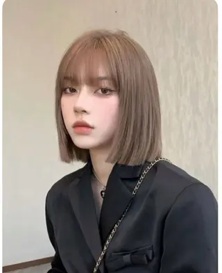 ショート youres hair恵比寿本店所属・縮毛矯正×レイヤー カット/飯田 輝のヘアスタイル