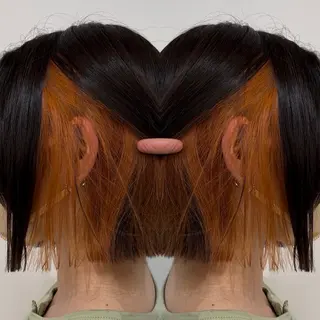 ショート カラー チョコレートカラー /レイヤー🫧ナシコのヘアスタイル