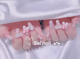 ネイル パラジェル＆フィルイン取り扱いサロンSol Nail所属・Sol Nail ミネのネイルデザイン