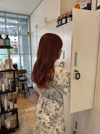 セミロング ブリーチ無しダブル カラー特化/🫧中村のヘアスタイル