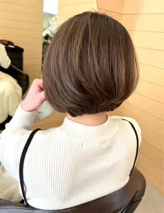 ショート カラー 難波/白髪ぼかし/ KAORIのヘアスタイル