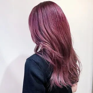 ロング カラー 中韓𝐌𝐈𝐗🩶 𝐘𝐔𝐊𝐀のヘアスタイル