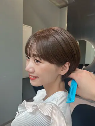 ショート 🩵髪質改善/ 似合わせ/ショートのヘアスタイル