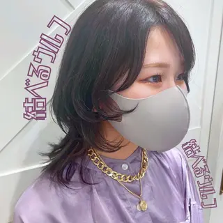 セミロング 🌺ウルフカット職人 新垣渚🐺のヘアスタイル