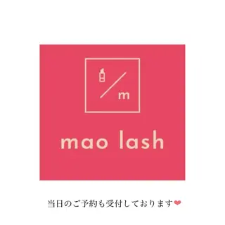 マツエク・マツパ mao lash所属・mao lashのマツエク・マツパデザイン