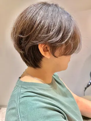 ショート やました りの☁のヘアスタイル