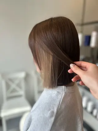 ミディアム カラー iroha /Cielのヘアスタイル