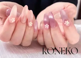 ネイル コネコネイルサロン モデル用のネイルデザイン