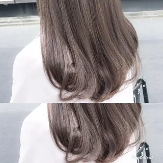 ロング カラー 北條 優輝のヘアスタイル