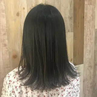 ミディアム カラー 池袋/透明感カラー 🎀Yuri🎀のヘアスタイル
