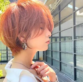 ショート カラー 🌟ショートの匠/ お悩み解決🌟みねのヘアスタイル