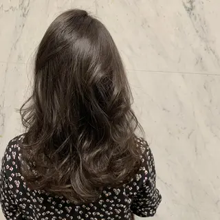 セミロング カラー 🟤TAP🟤 木曳野　金沢店のヘアスタイル