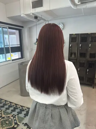 ロング INORI /フェイスレイヤーのヘアスタイル