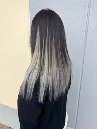 セミロング カラー 🌙GLITTER 菱沼孝将🌙のヘアスタイル