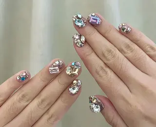 ネイル 💙羽生 彩光💙のネイルデザイン