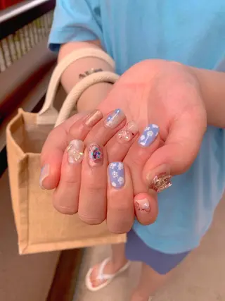 ネイル 高島 夏海のネイルデザイン